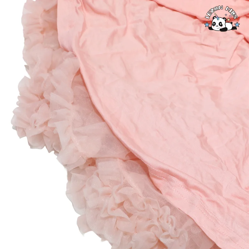 LEZONKIDS - Wholesale Hot Selling Glitter Printed Ballet Dance Costumes Puffy Little Girls Kids Tutu Skirt